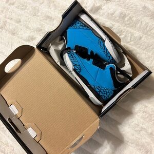 NIKE AIR JORDAN 3 RETRO (TD) "POWDER BLUE RARE 2014"